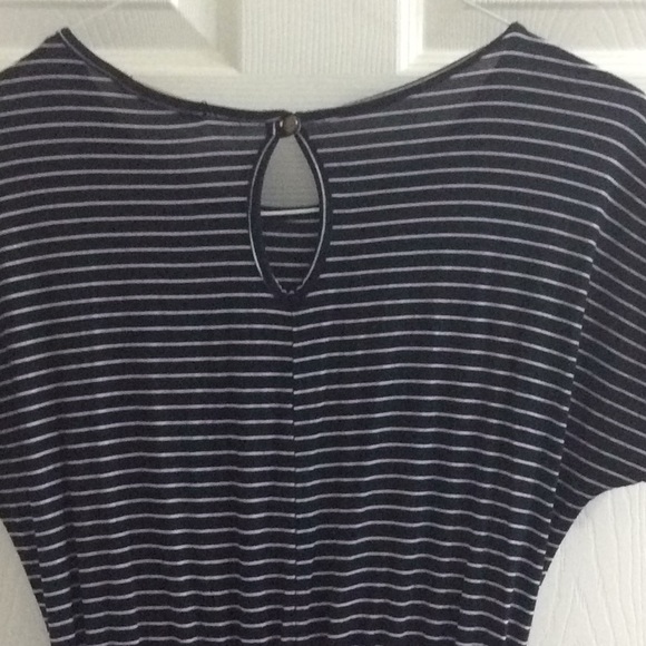 Navy stripe jumpsuit - Picture 5 of 7